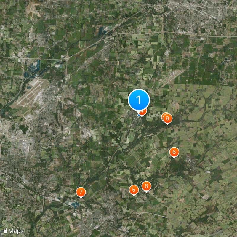 Antioch College Map