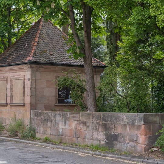 Gartenpavillon Oedenberger Straße 7 a in Nürnberg