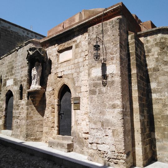 Agia Triada Street of the Knights, Medieval town of Rhodes