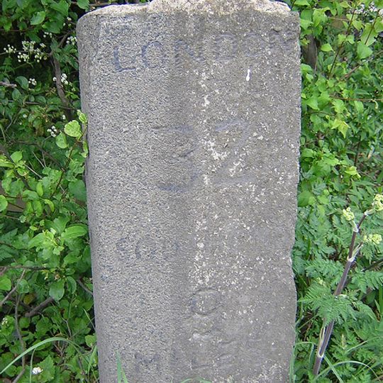 Milestone, London Road, 50m W of Rayleigh electrical sub-station