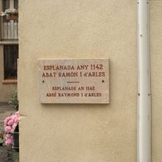 Esplanade An 1142 - Abbé Raymond I d'Arles