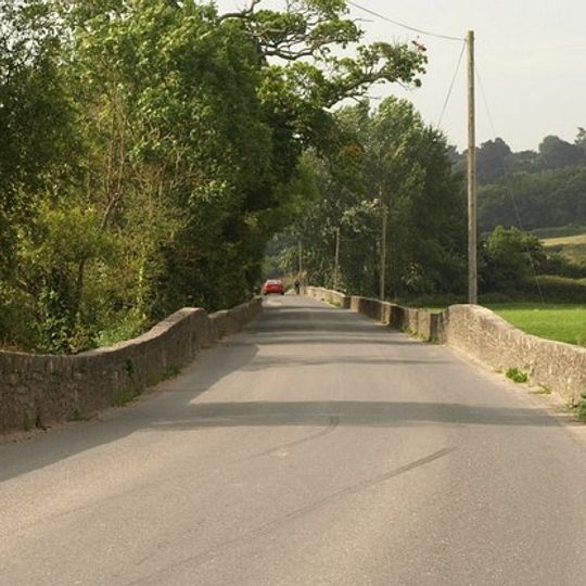 Causeway And Floodarches Immediately South-West Of Teignbridge Railway Crossing