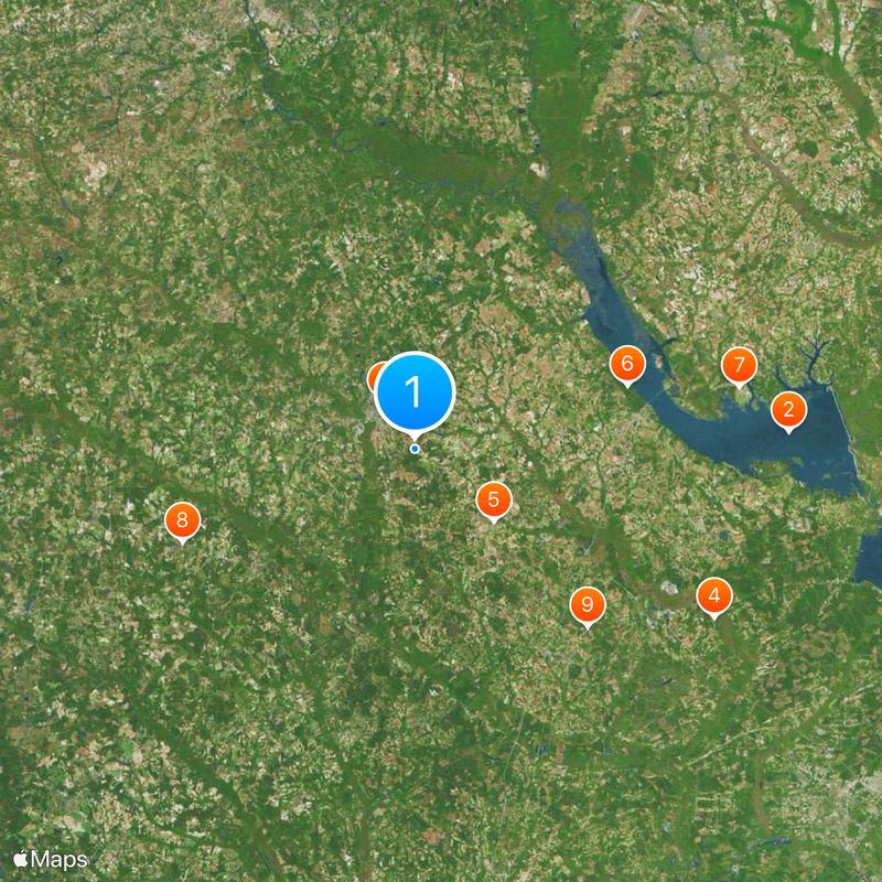 Orangeburg County Map
