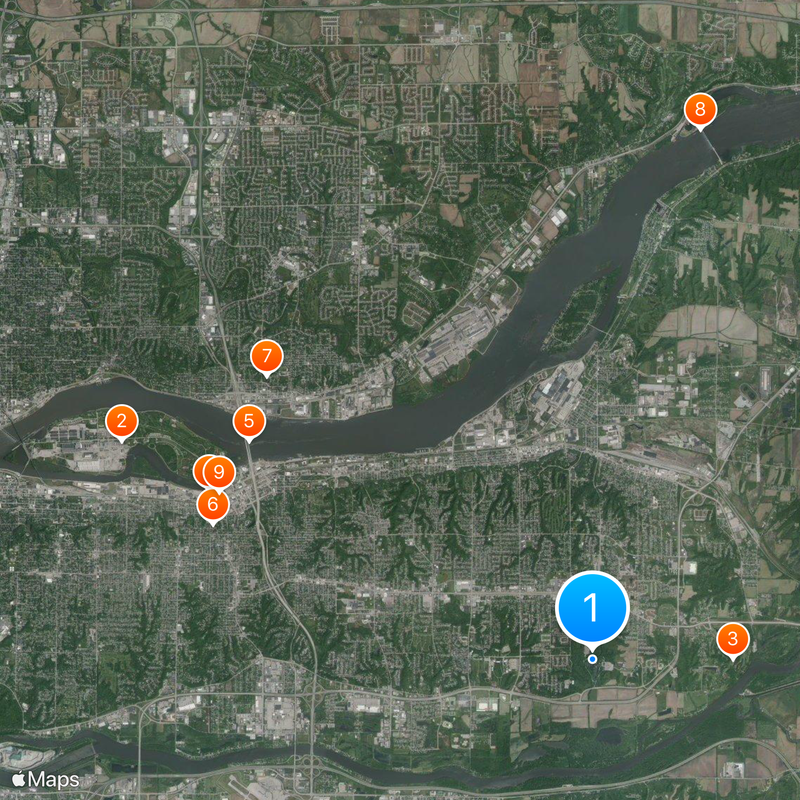 John Deere World Headquarters Mapa