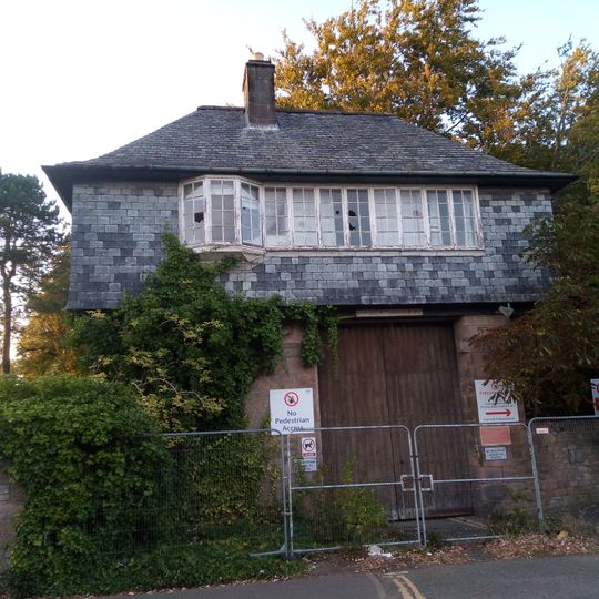 Edinburgh, Craigleith Road, Royal Victoria Hospital, East Lodge And Gateway