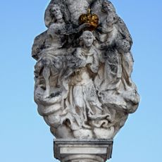 Figurenbildstock, Marienkrönung