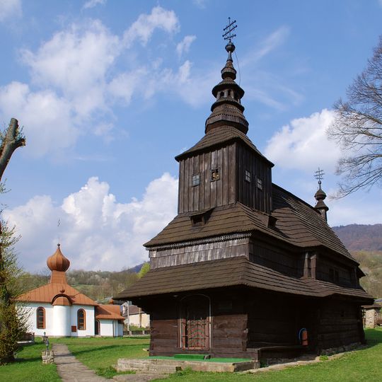 Býv. gr. k. chrám sv. Michala, kostol drevený