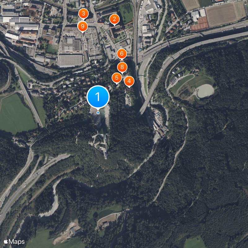 Bergiselschanze Map