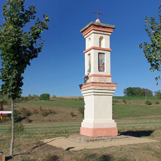 Column shrine in Svrkyně