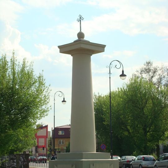 Kolumna toskańska w Siedlcach