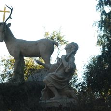 Figurengruppe heiliger Hubertus