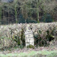 Milestone, between Middlemarsh and B3146 jct.