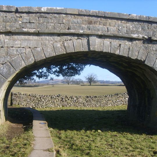 Lancaster Kendal Canal, Natland Hall Bridge Over Lancaster Kendal Canal