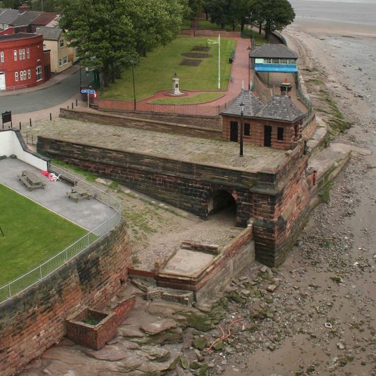 Former transporter bridge power house