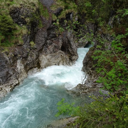 Eisenbreche und Auelesgasse SE von Hinterstein