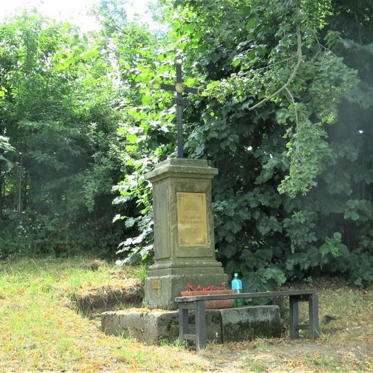 Kříž na západním okraji Rytířova