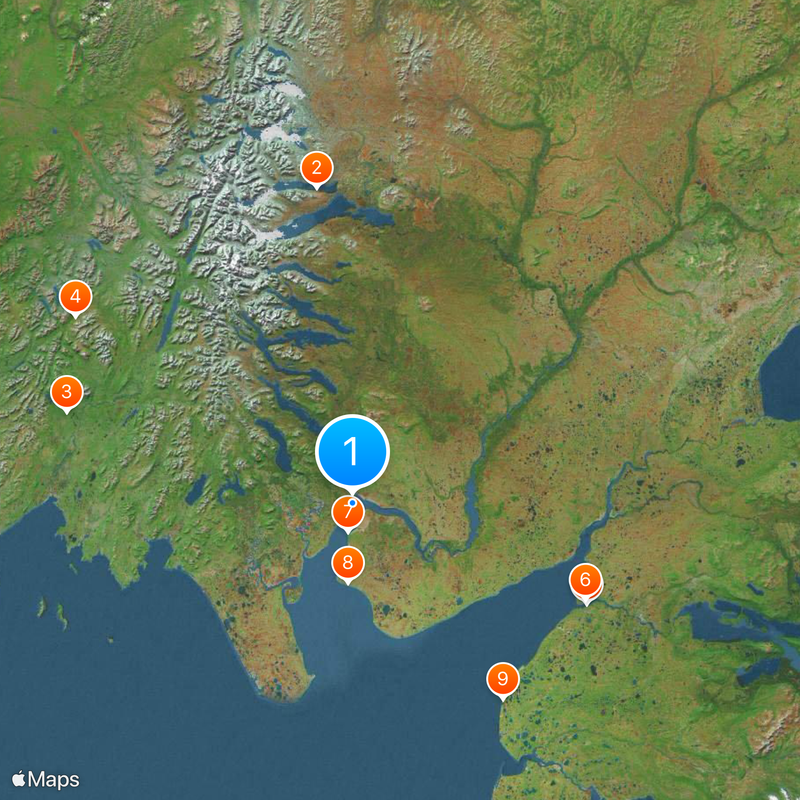 Dillingham Map