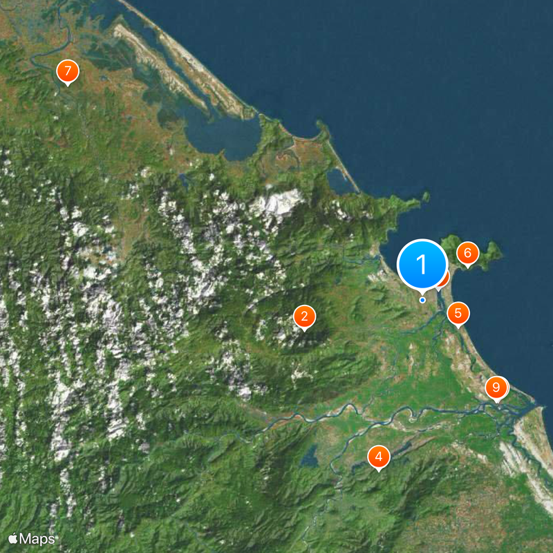 Da Nang Air Base Map