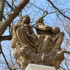 Sousoší Nejsvětější Trojice u Nebílov