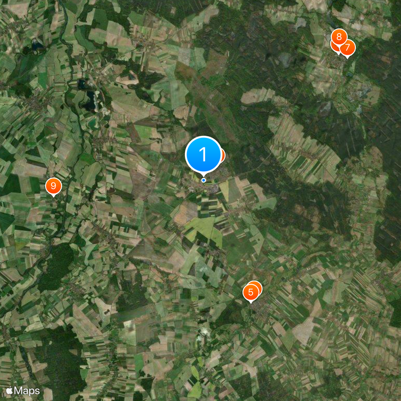 Stalag VIII-B - Lamsdorf Map