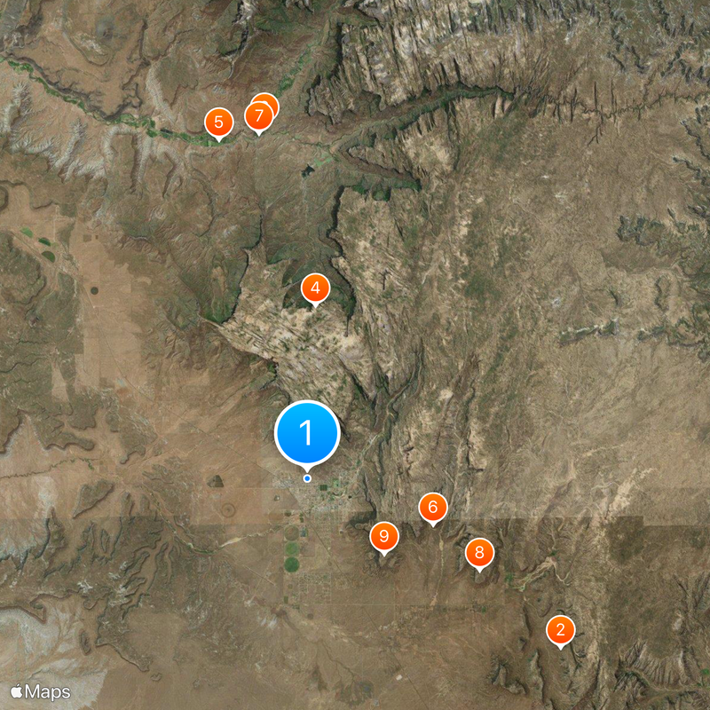 Hildale Map