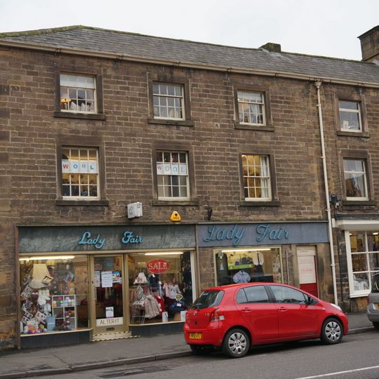 Bakewell Beauty Salon and Sylvias above Lady Fair/Bakewell Fabric Shop at SK2181 6837/Bakewell Factory Shop at SK 2180 6838/Premises occupied by Lady Fair at SK 2182 6837 and four other companies