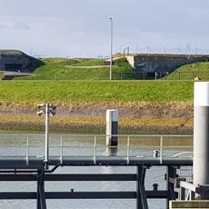 Duitse open opstelling voor luchtdoelartillerie