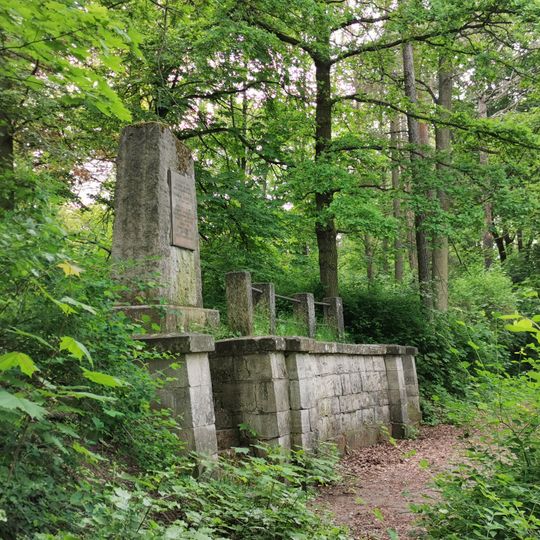 Denkmal an der Hinrichtungsstätte von Thomas Müntzer
