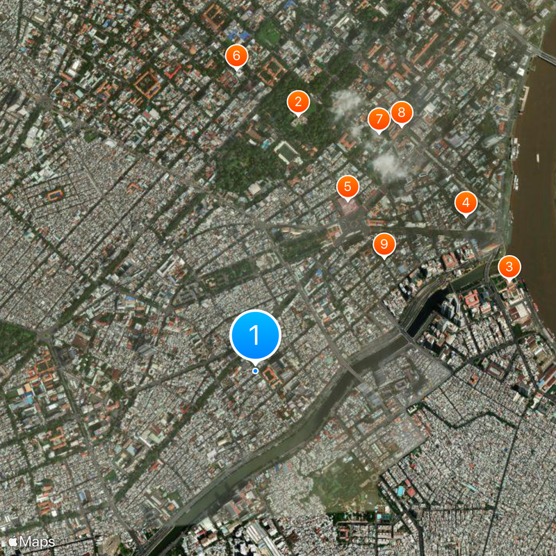 Van Lang University Map
