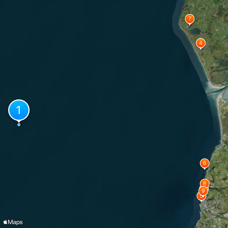 Cardigan Bay Map