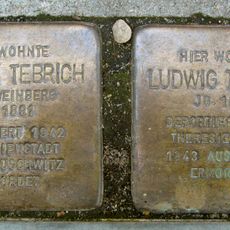Stolperstein dedicated to Martha Tebrich