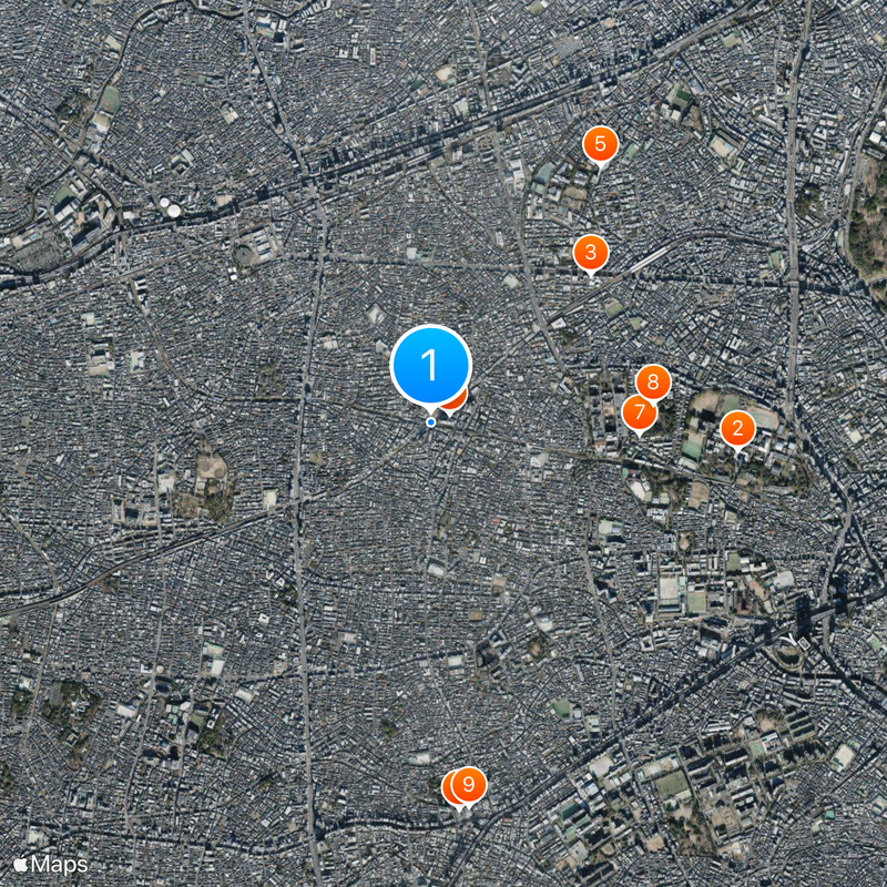 Shimo-Kitazawa Station Mapa