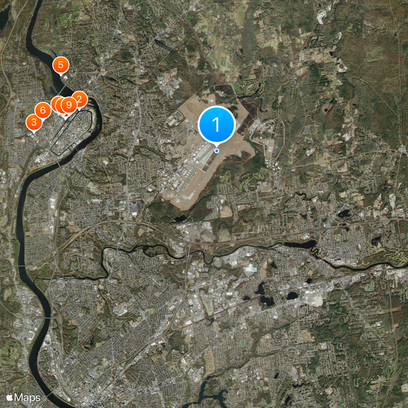 Westover Air Reserve Base Map
