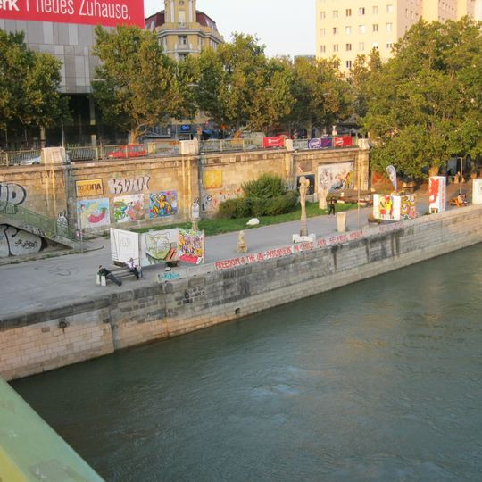 Donaukanalregulierung und -verbauung , KG Leopoldstadt