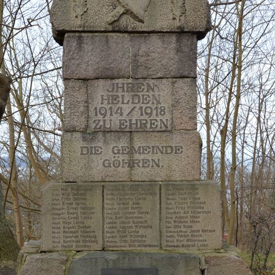 Kriegerdenkmal Göhren