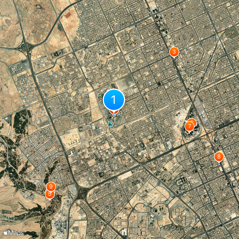 Boulevard Riyadh City Map