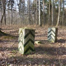 Sächsisch-Preußischer Grenzstein: Pilarpaar Nr. 28