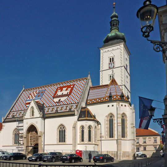 St. Mark's Church in Zagreb