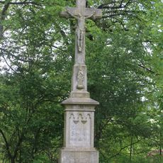 Kříž v Bačkovicích jižní okraj obce