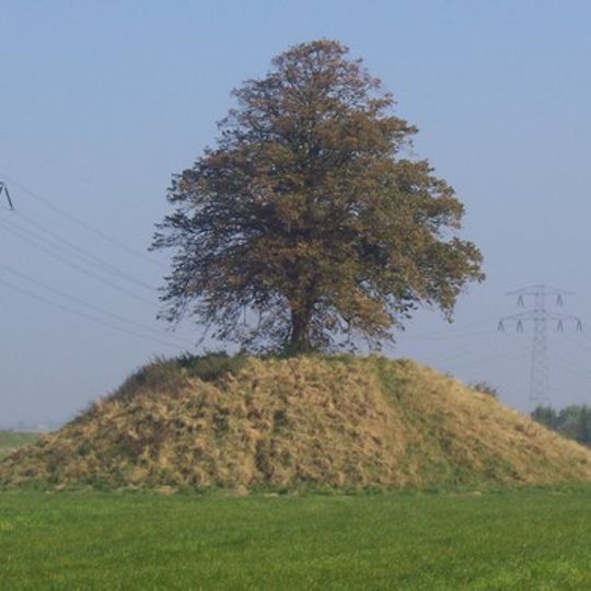 Terrein waarin een vluchtberg/kasteelberg