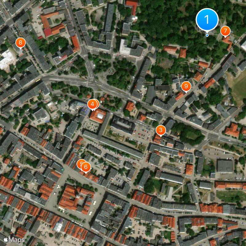 Peace Church in Świdnica Map