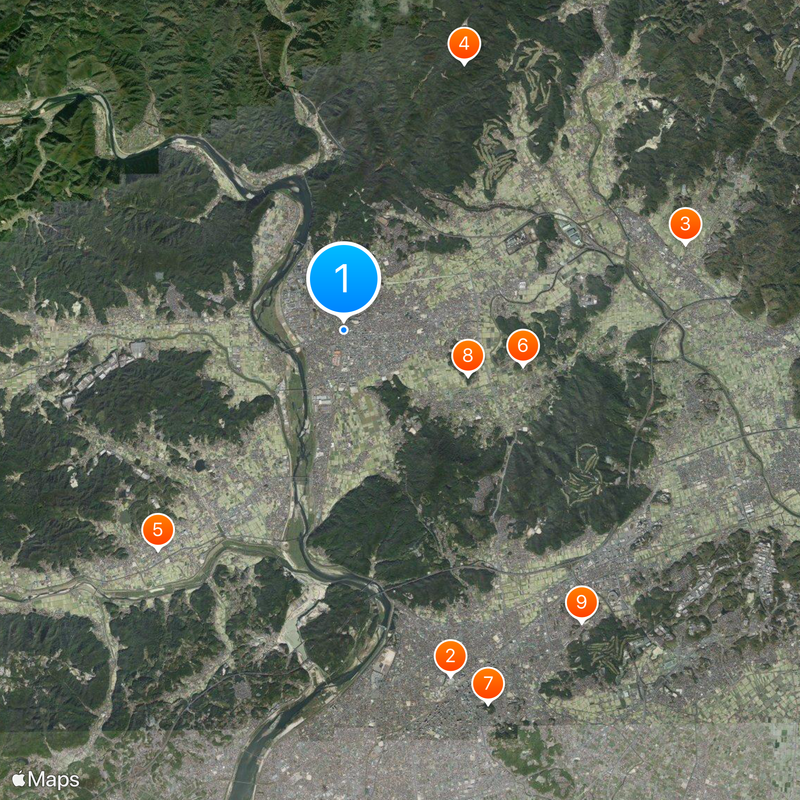 Sōja Station Map