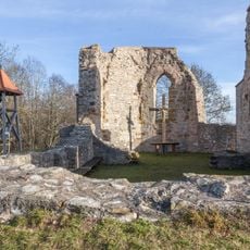 Burgstall mit untertägigen Teilen der abgegangenen Kapelle bei Hechlingen