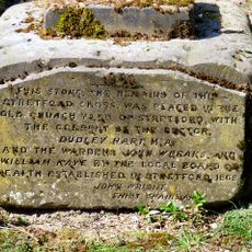 Former Cross Base In St Matthew's Churchyard