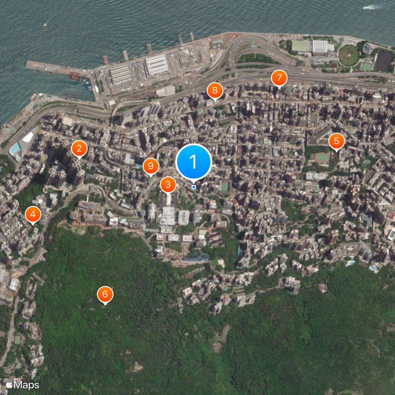 St. Paul's College Map