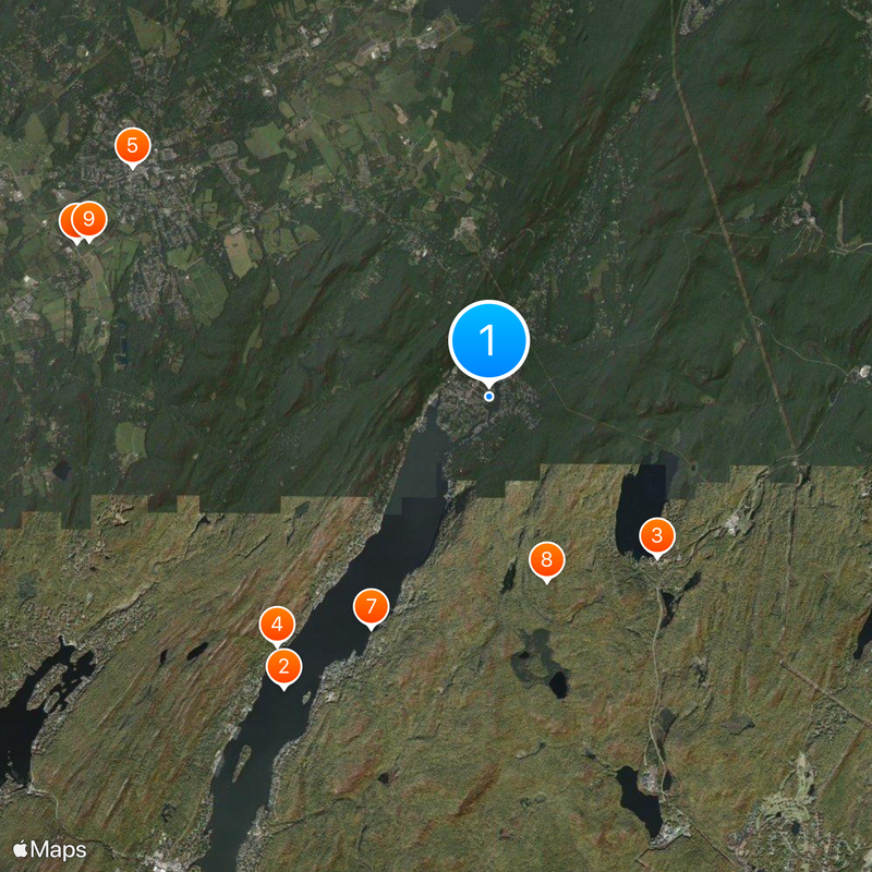 Greenwood Lake Map