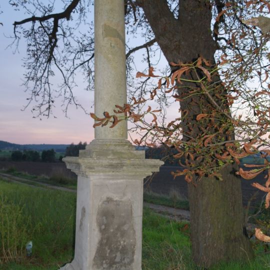 Holy Trinity column in Budyně nad Ohří