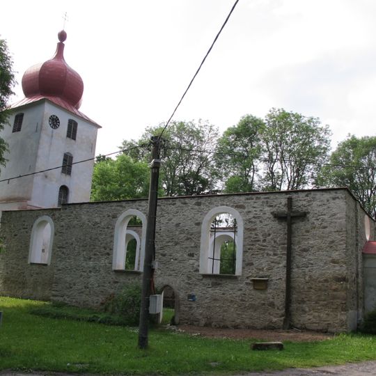 Church of Saint John the Baptist in Vysoká