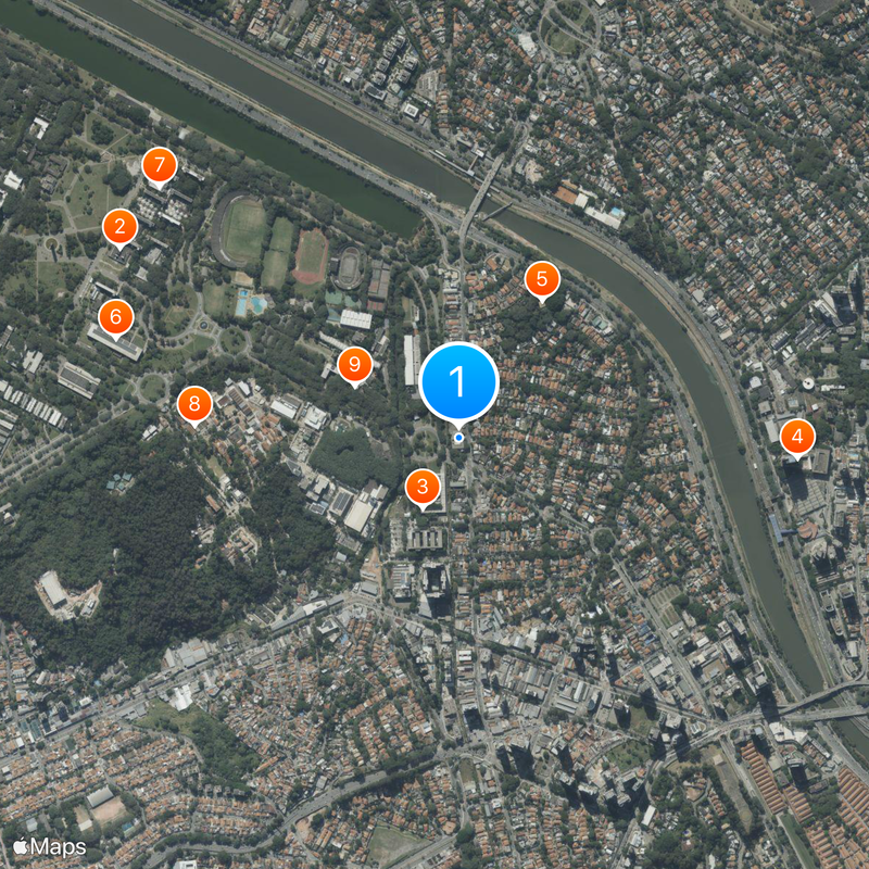 FUVEST Map