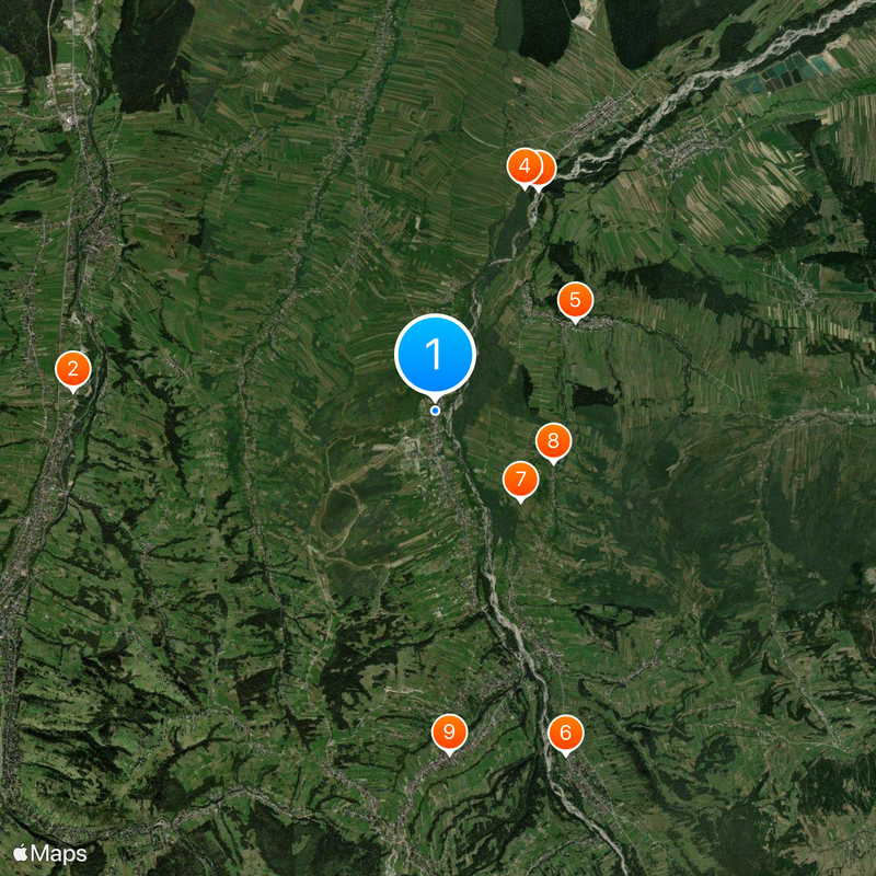 Białka Tatrzańska Mappa